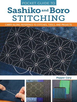 cover image of Pocket Guide to Sashiko and Boro Stitching